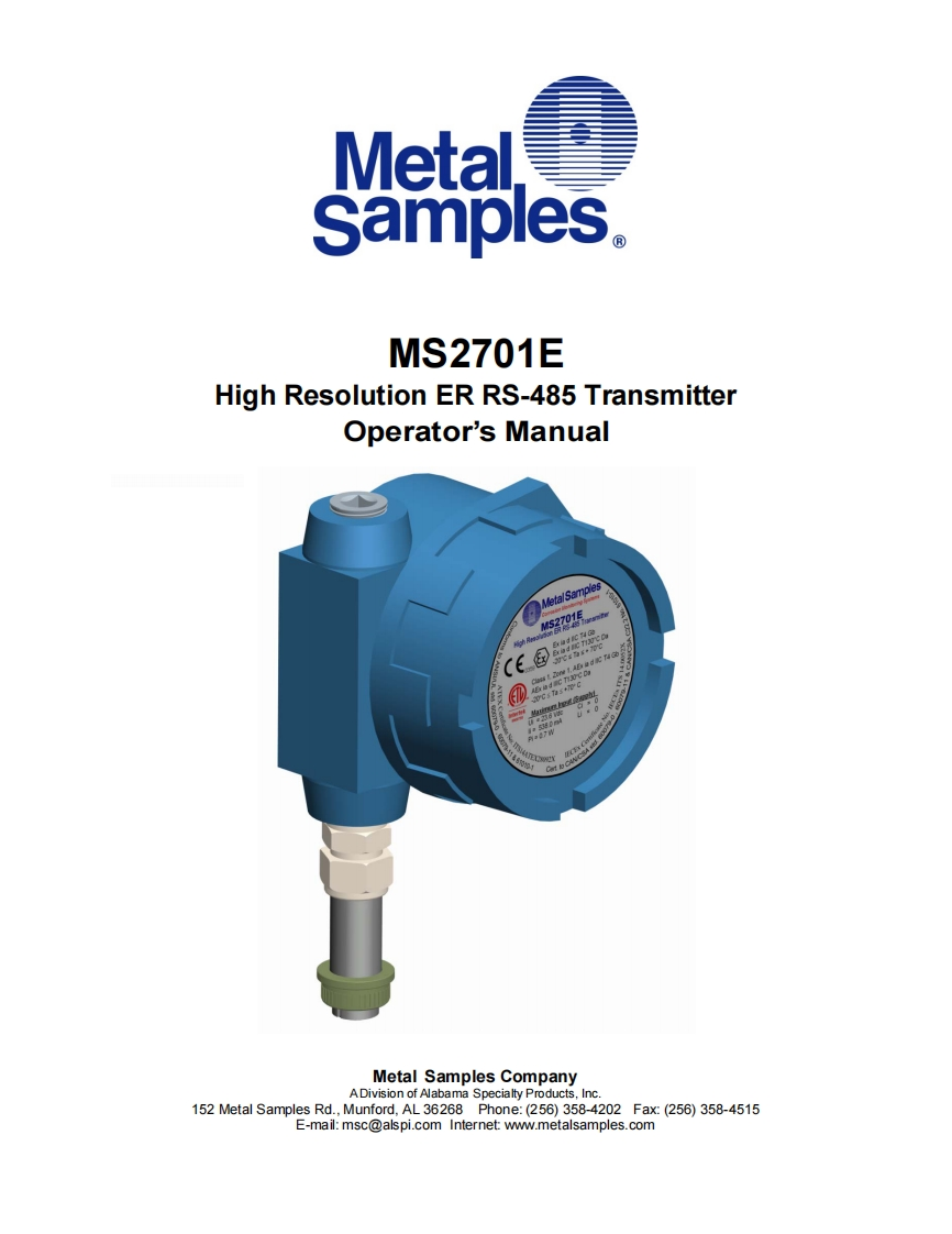 ms2701E使用说明书手册