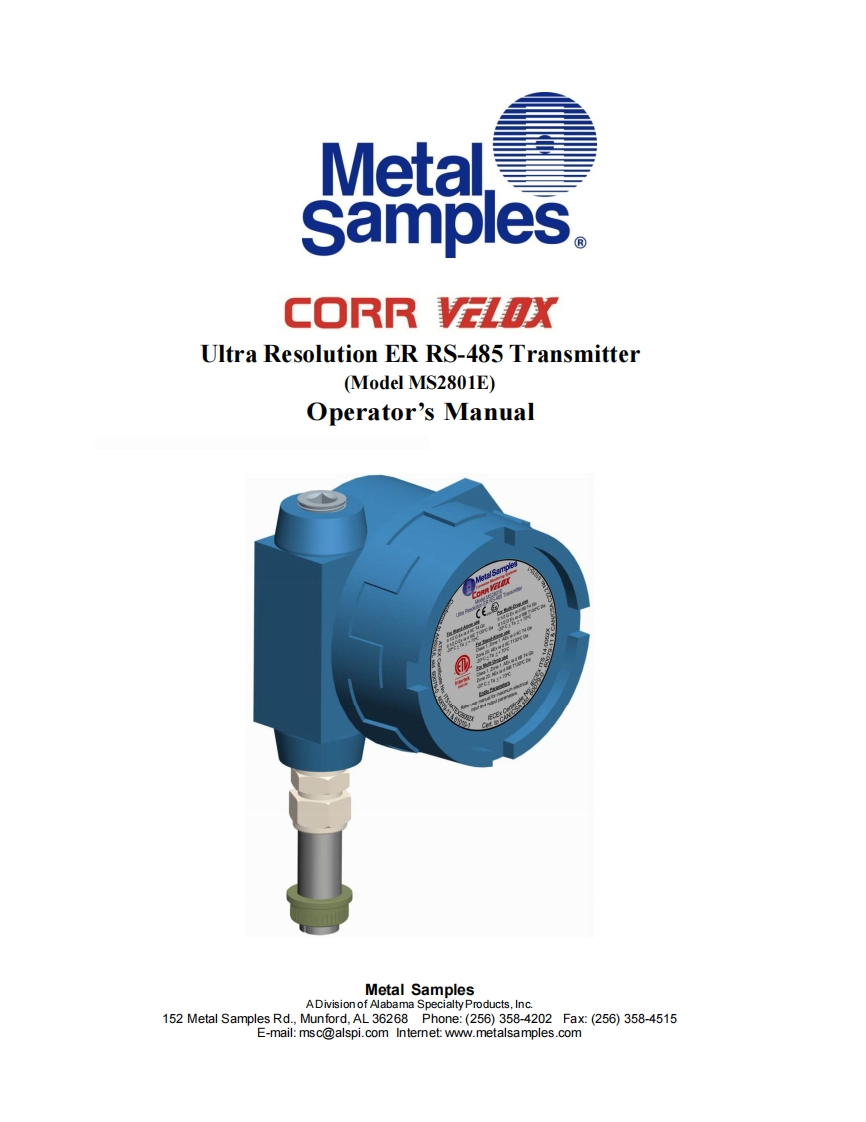 ms2801E使用说明书手册