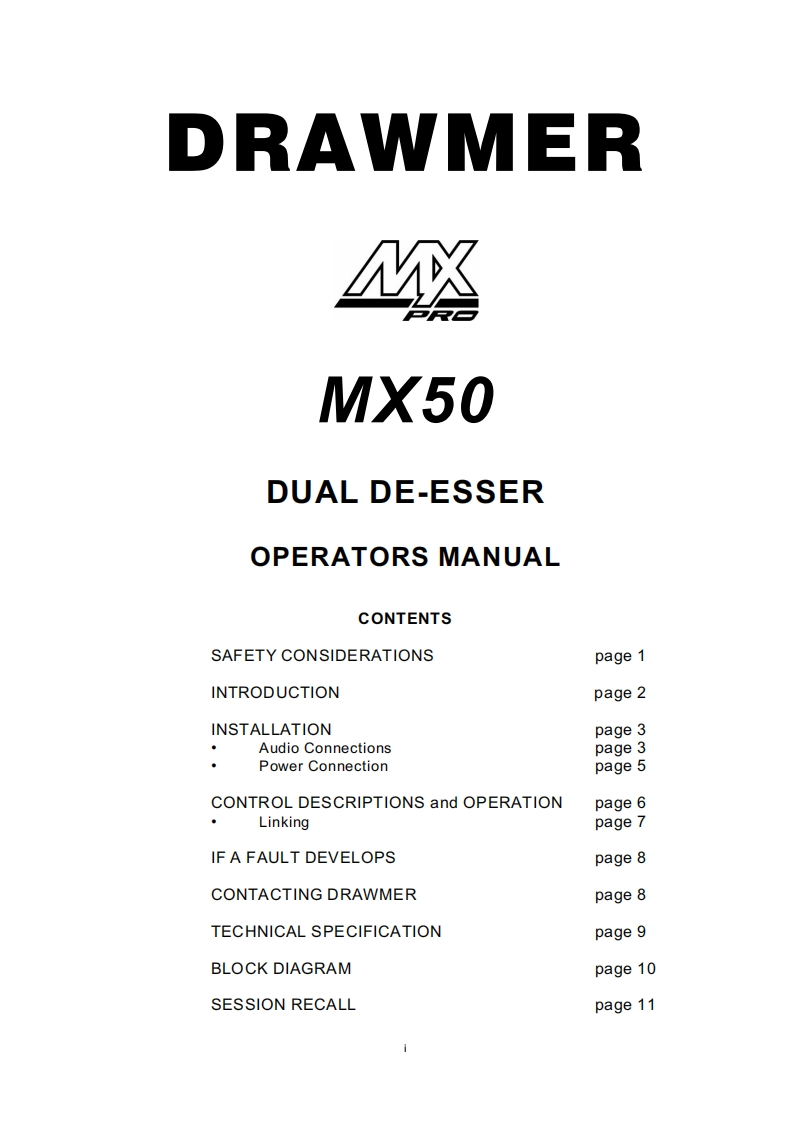 mx50pro_操作说明书手册