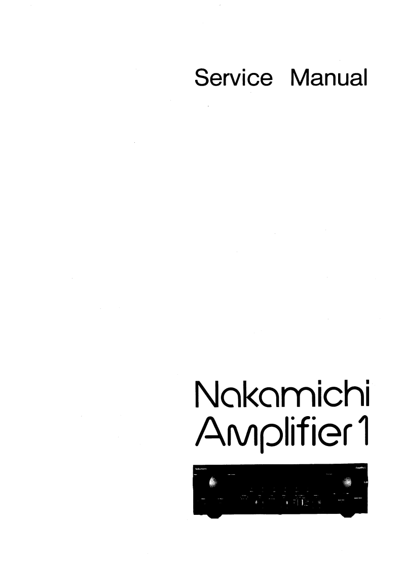 nakamichi--amplifier-1--维修电器原理图手册--ID15853