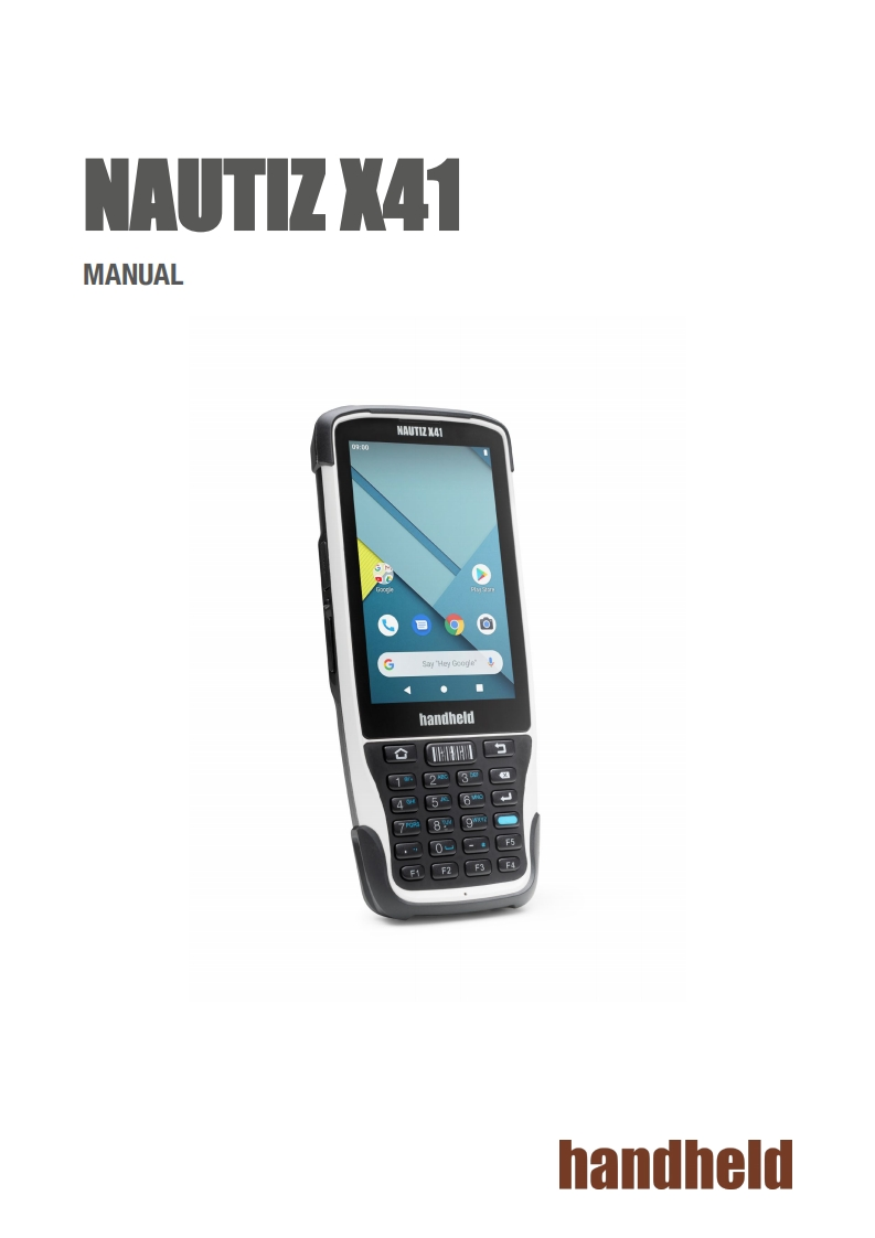 nautiz-x41-调试手册说明书指南