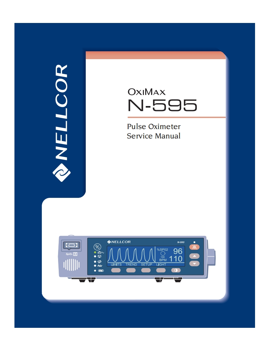 nellcor_n-595_-_维修操作说明书手册