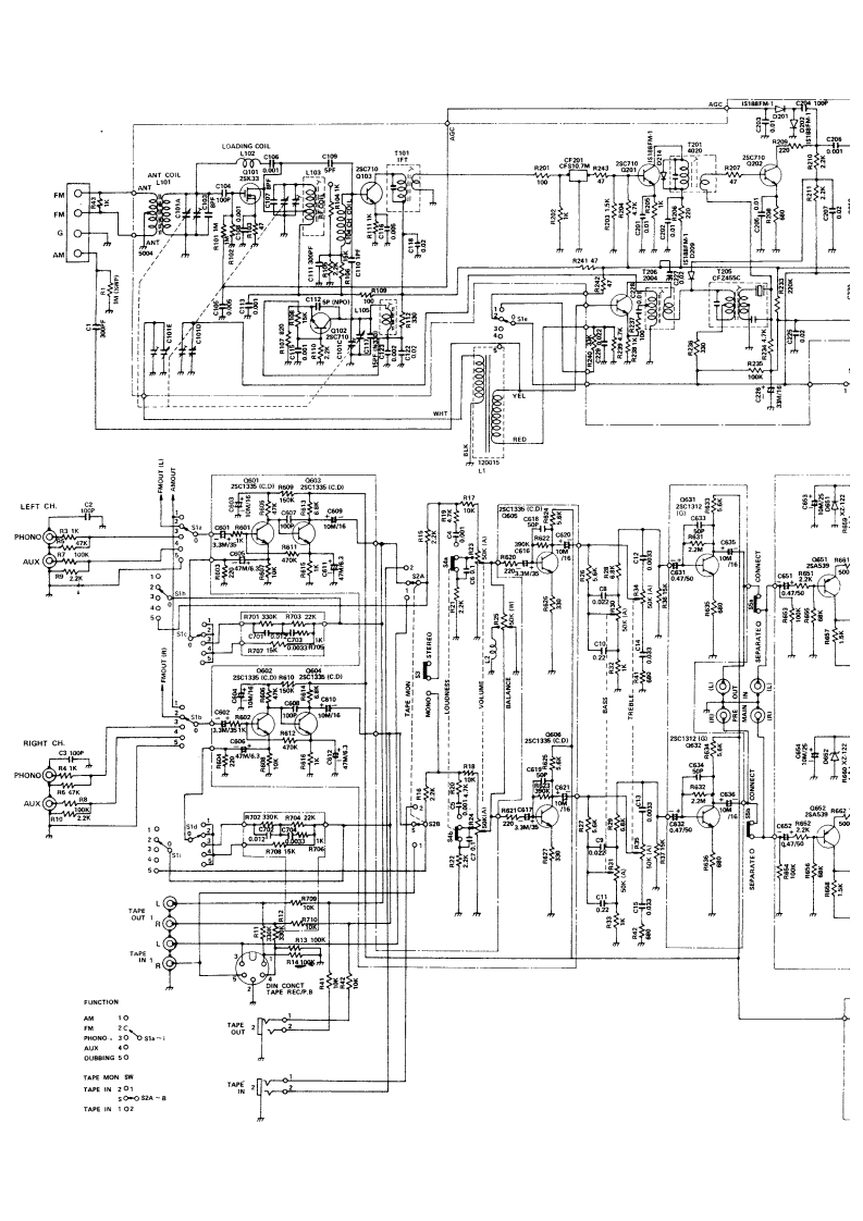 nikko_sta-5010_sch维修电器原理图