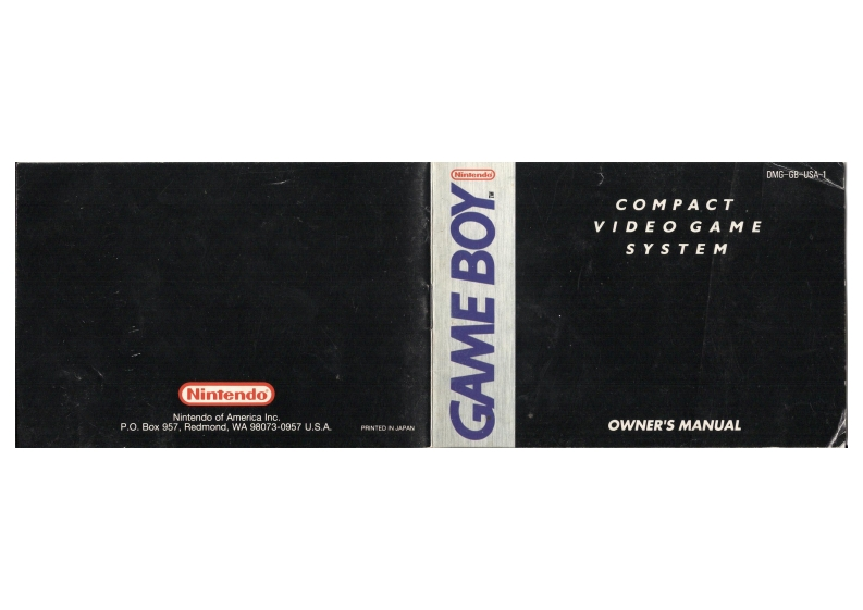 nintendogameboyuser使用说明书手册