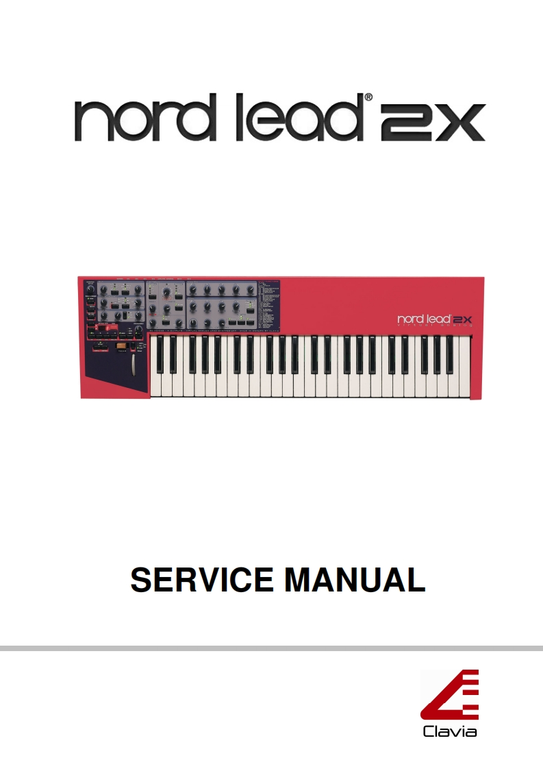 nord-lead-2X-Service-Manual-v1.1