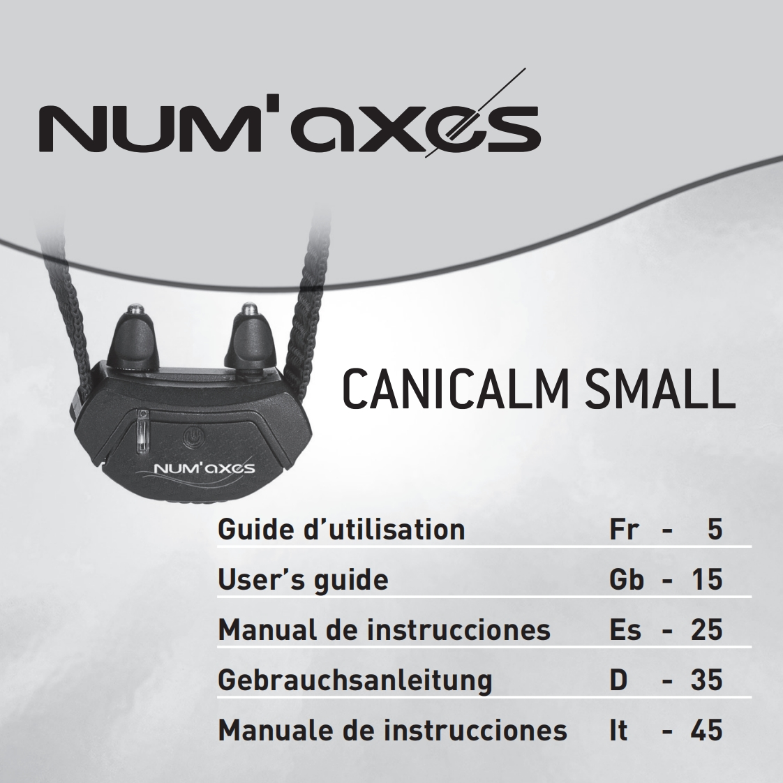 numaxes-canicalm-small使用说明书手册