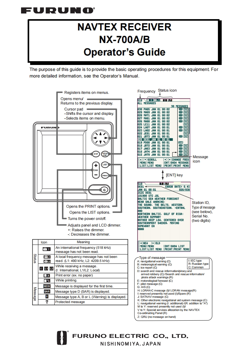 nx-700-Operation_Manual操作说明书手册