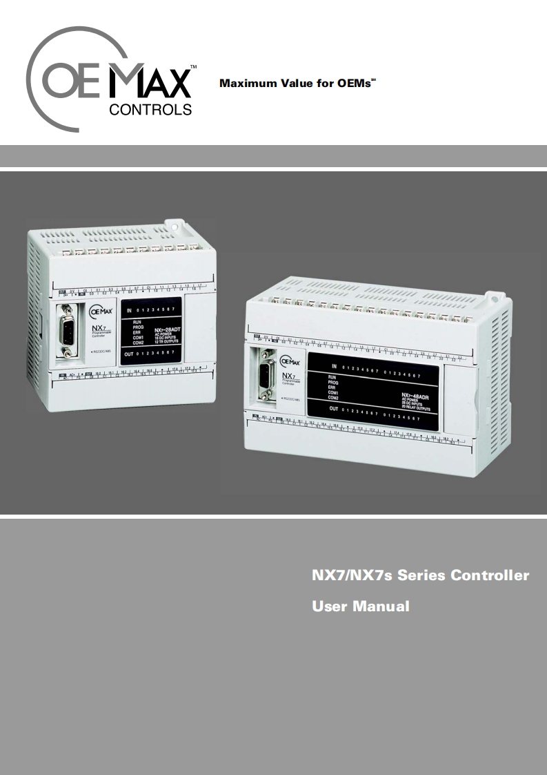 nx7-7scontroller---nx7-操作说明书手册-en-