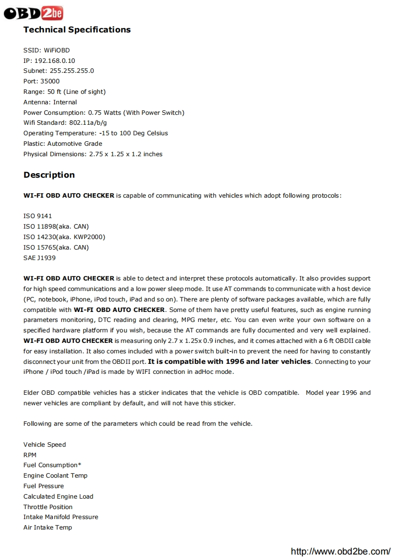 obd2-wifi-使用说明书手册