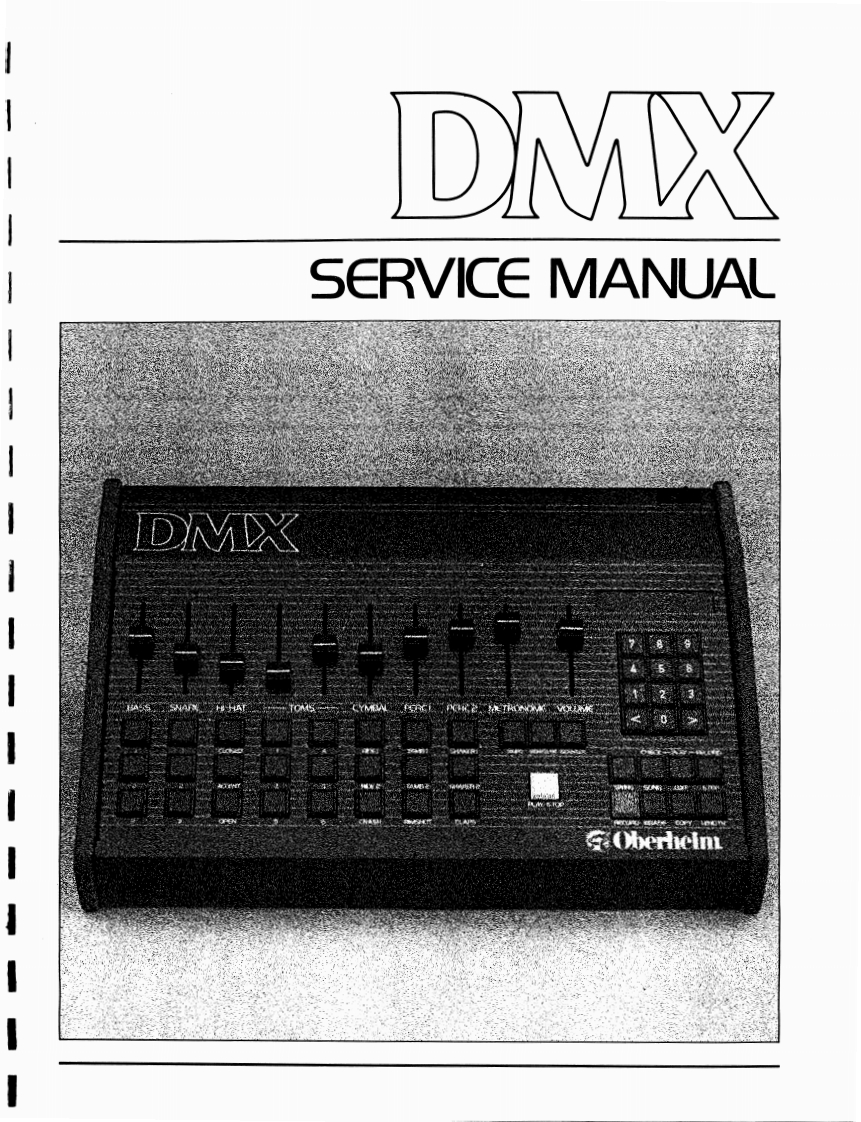 oberheim-dmx-维修电器原理图手册