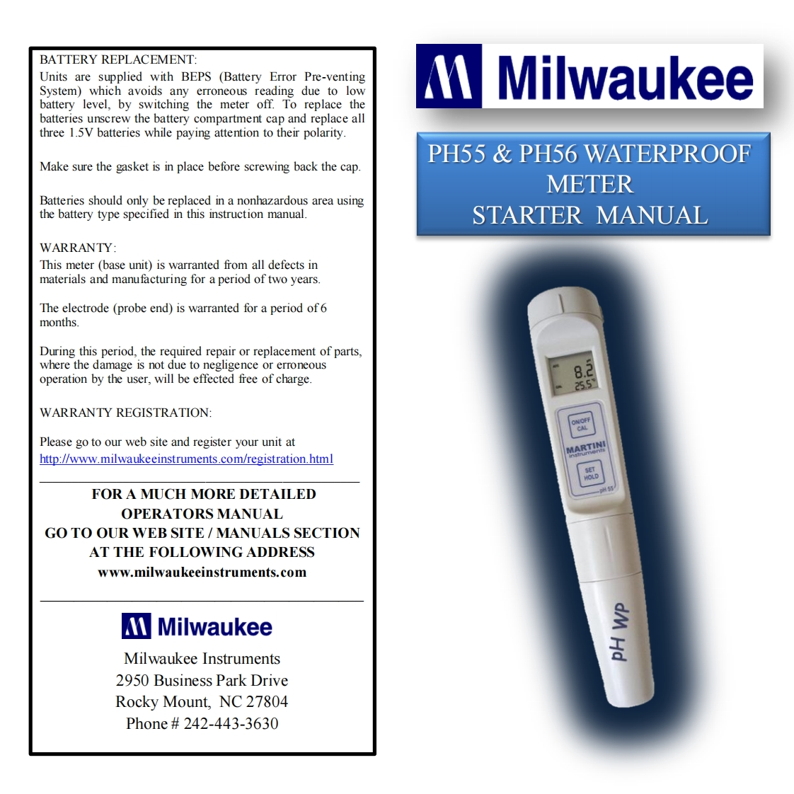 pH55-pH56_Starter_手册说明书指南