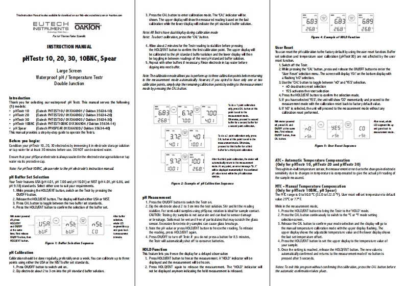 pHTestr手册说明书指南for10-20-30-BNC-Spear