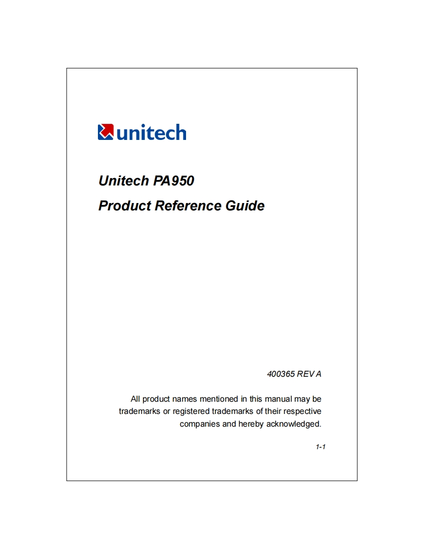 pa950_user_manual操作说明书手册