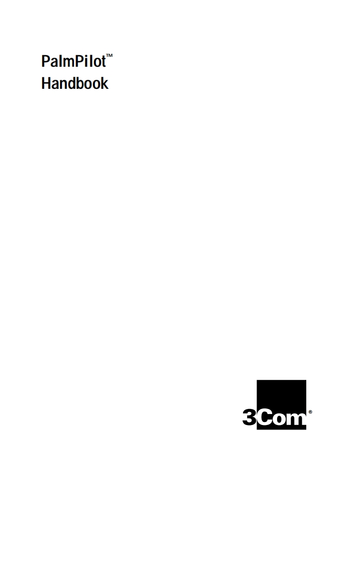 palm_pilot_user_manual操作说明书手册