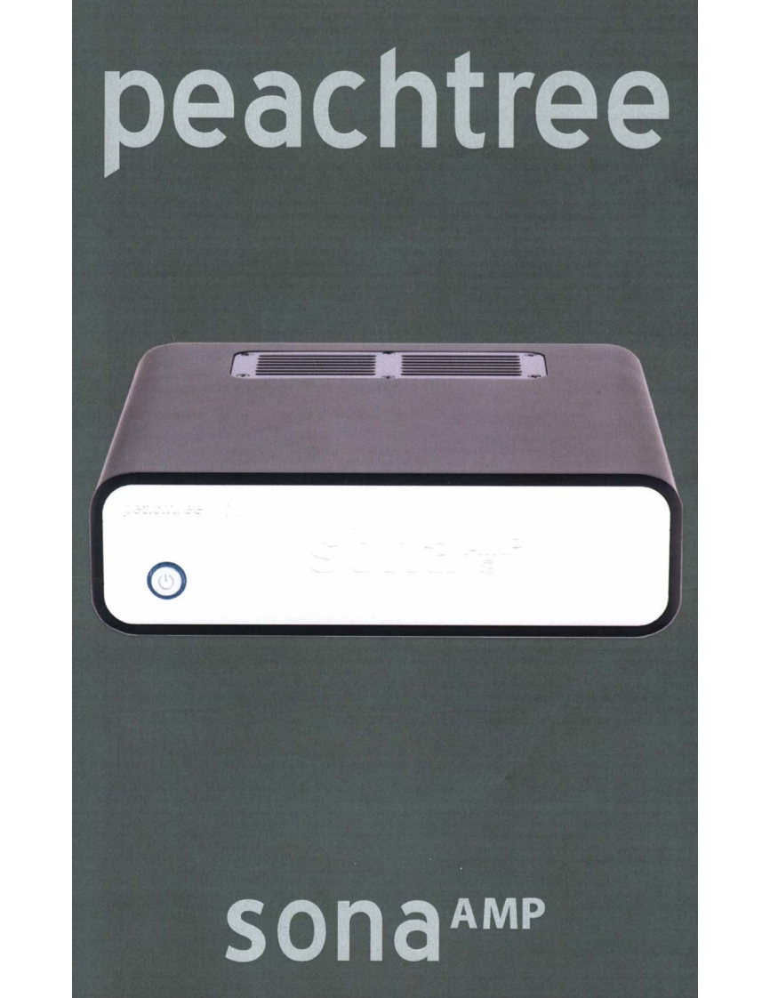 peachtree-audio-sonaamp-操作说明书手册