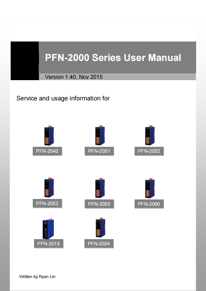 pfn2000_dio_安装说明书手册_英语_v140