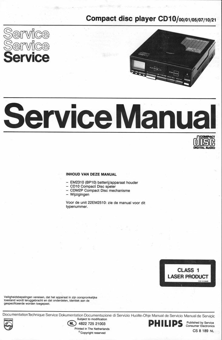 philips_cd10-service-manual维修手册
