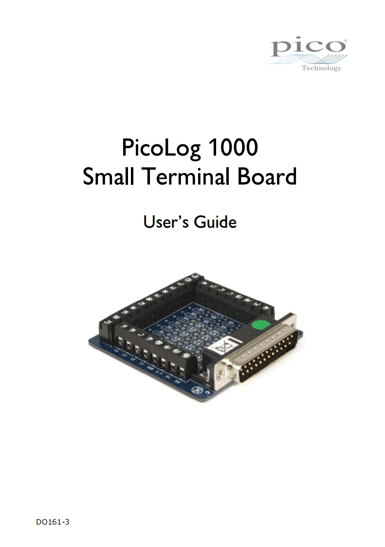 picolog-1000-series-small-terminal-board-使用说明书手册
