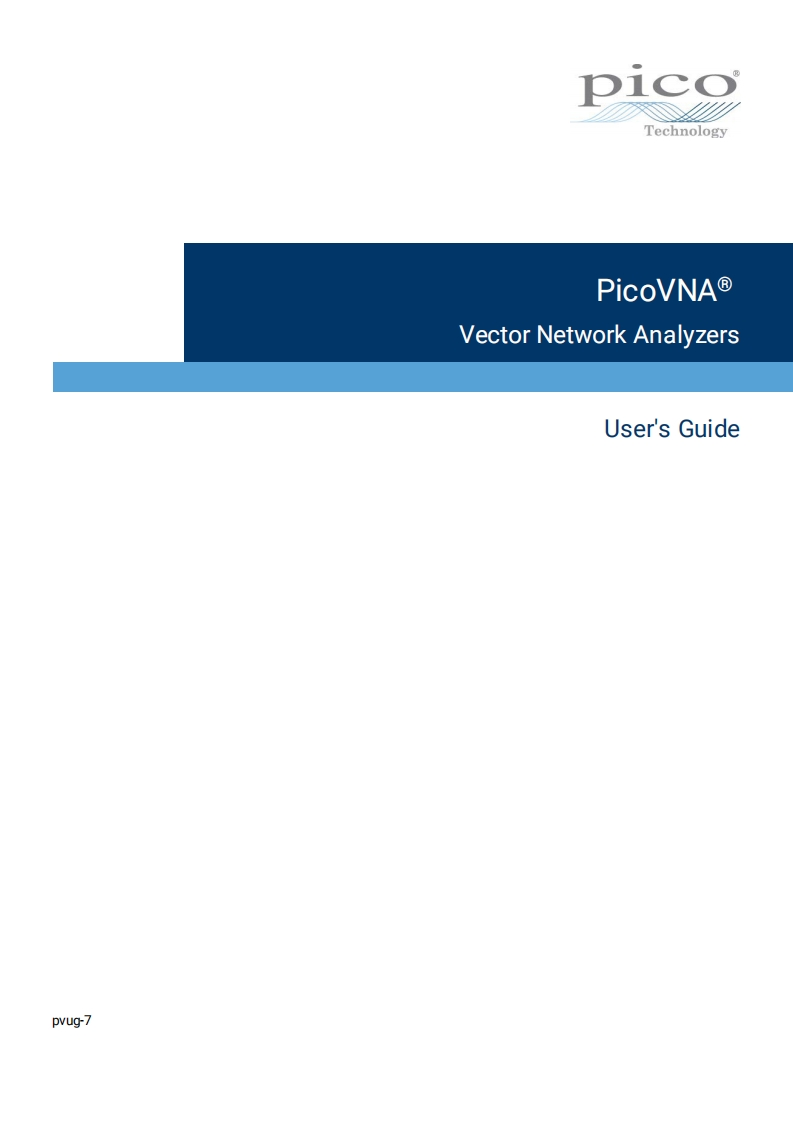 picovna-vector-network-analyzer-使用说明书手册1