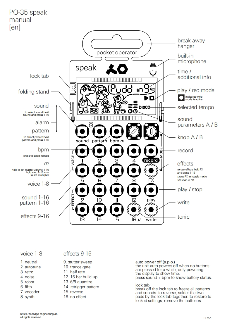 po-35-speak-使用说明书手册