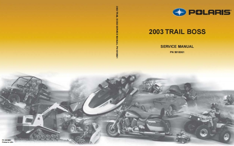 polaris-trail-boss-service-manual维修维护手册