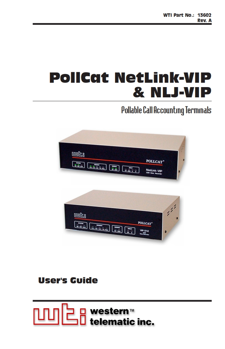 pollcat_netlink_vip_7173_user_manual操作说明书手册