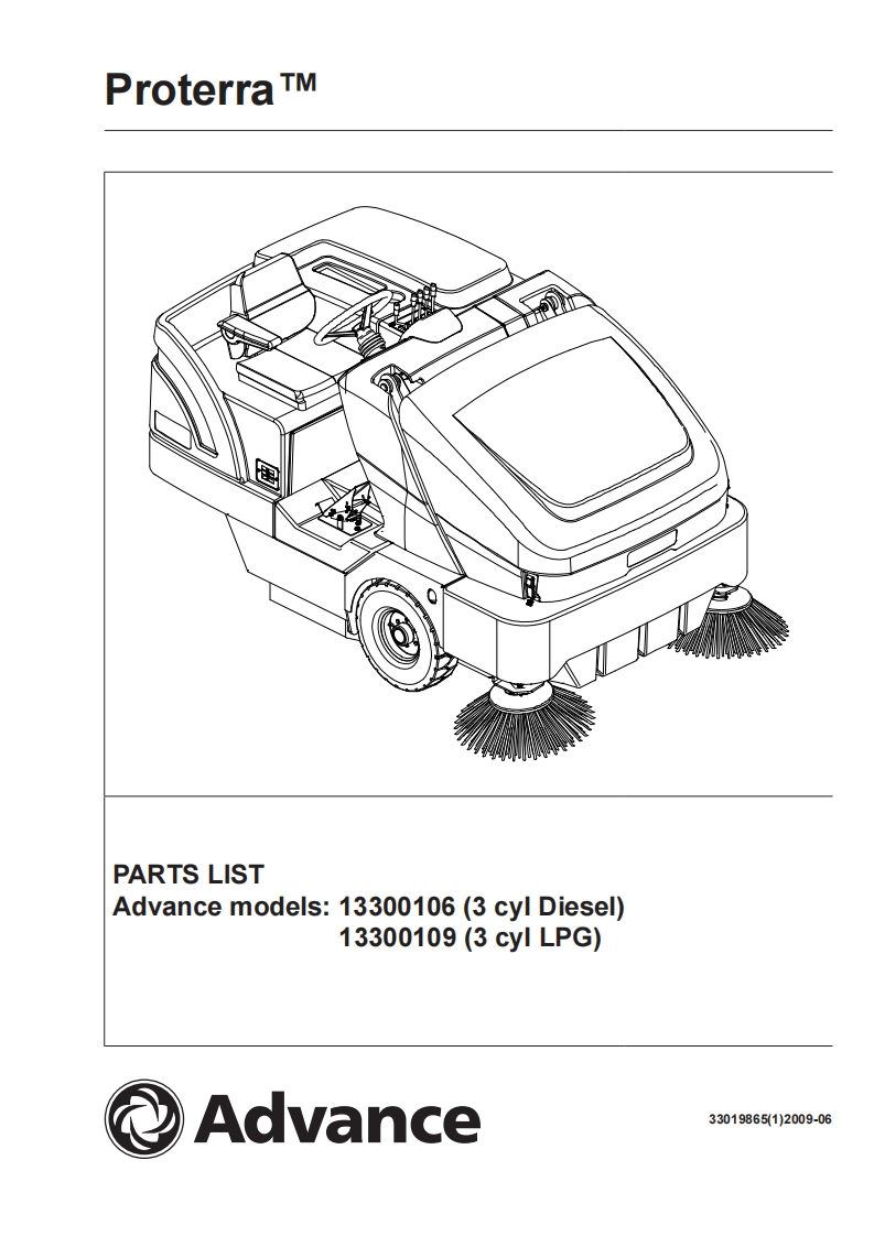 proterra-parts维修零部件手册
