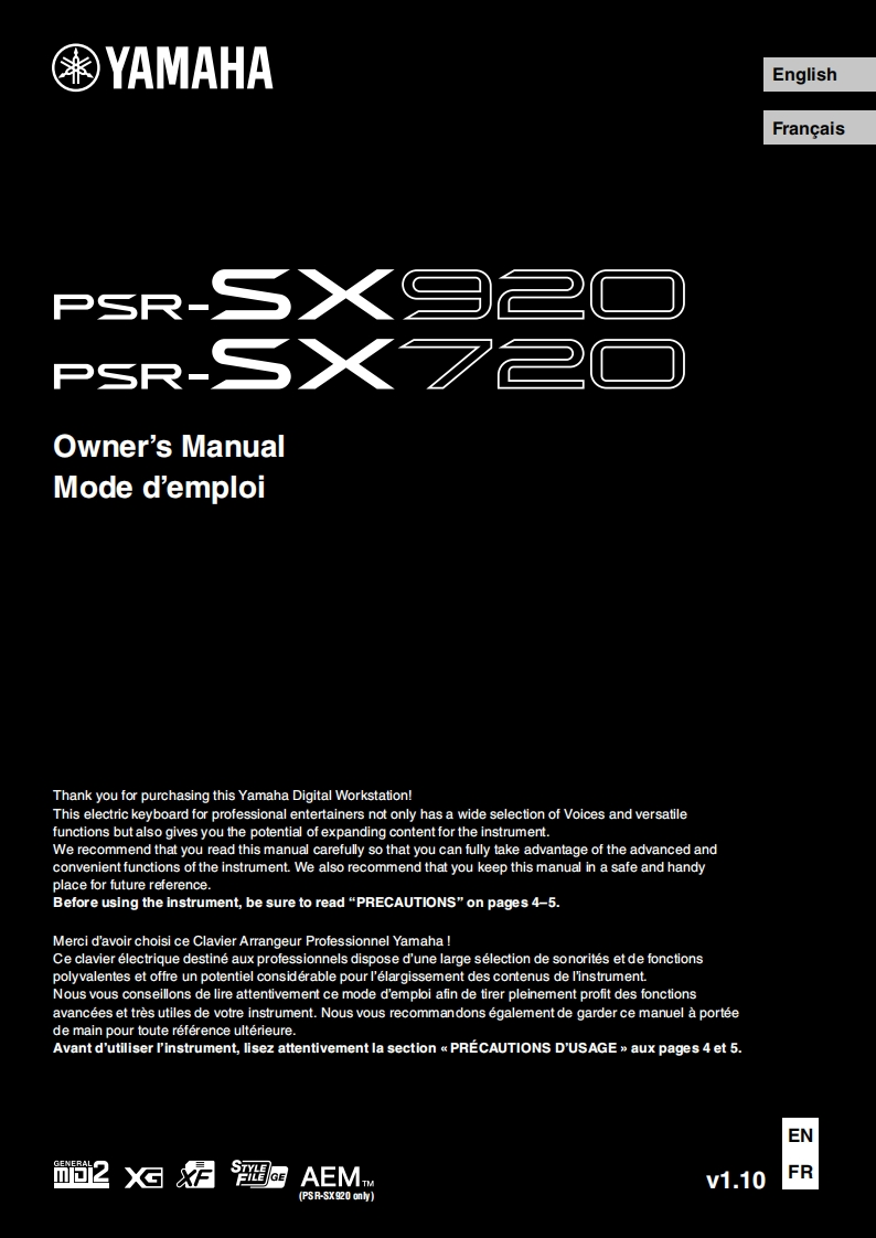 psrsx920_sx720_en_使用说明书手册_b0