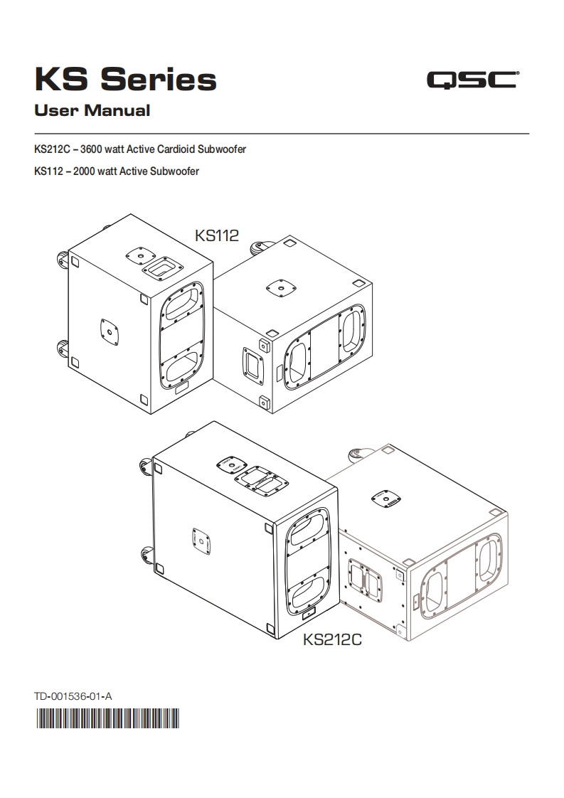qscKS112-KS212操作说明书手册