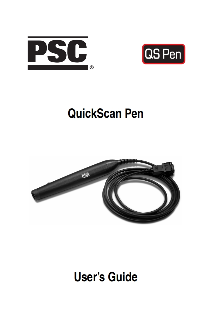 quickscan_pen_user_manual操作说明书手册