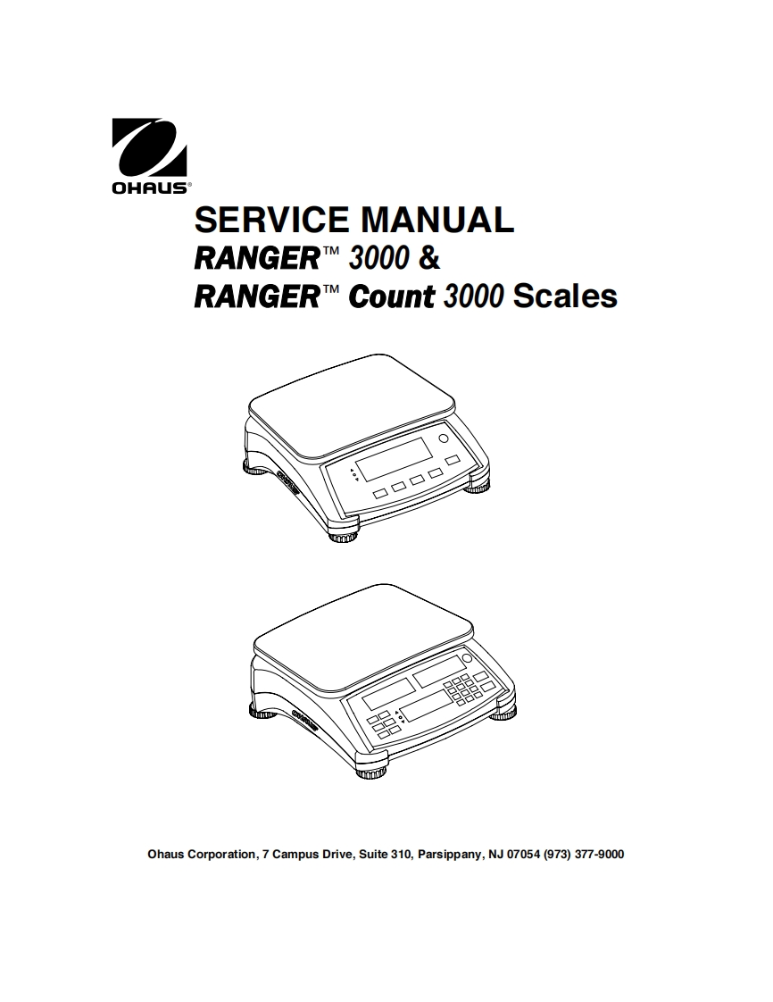 ranger-3000-操作说明书手册