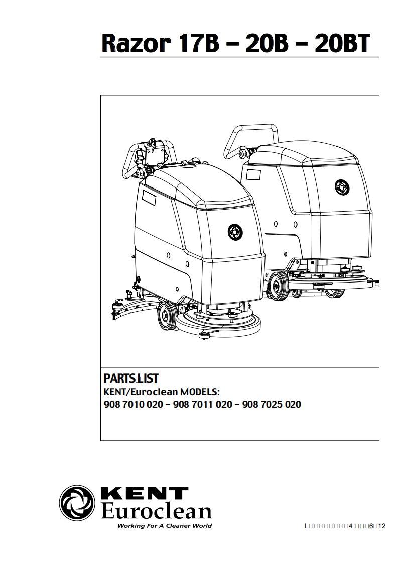 razor20B-parts维修零部件手册