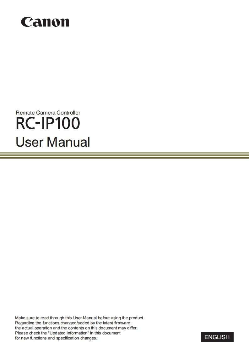 rcip100_操作说明书手册