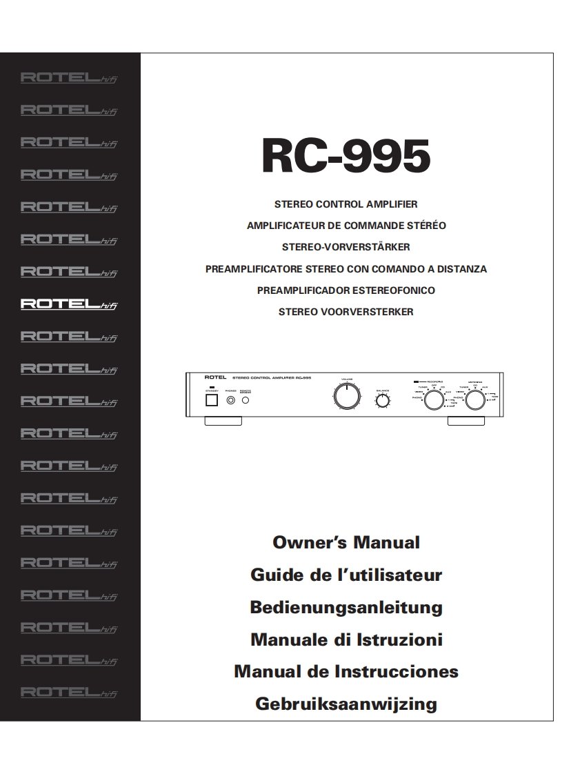 rotel-rc-995-manual
