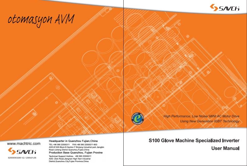 s100-series-inverter-操作说明书手册