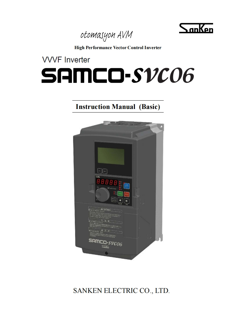 sanken-samco-svc06.Instruction.Manual-en