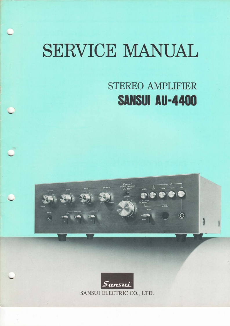 sansuiau4400r维修电器原理图