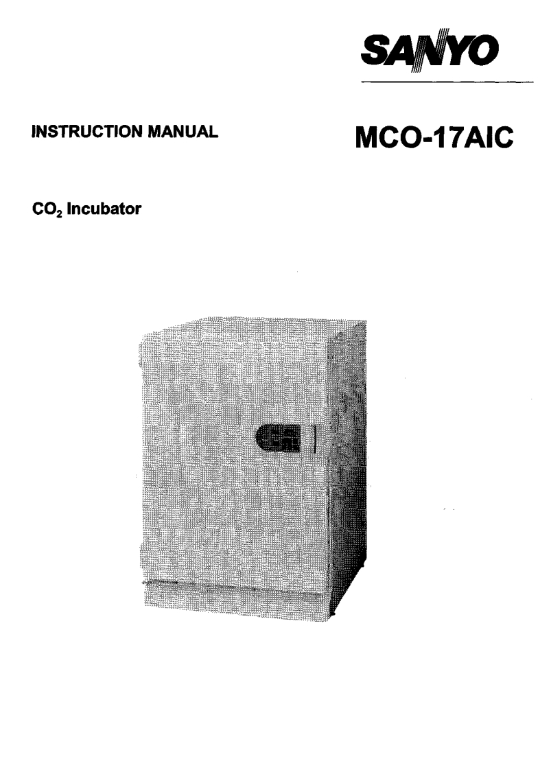 sanyo-mco-17aic-co2-incubator-操作说明书手册-eng
