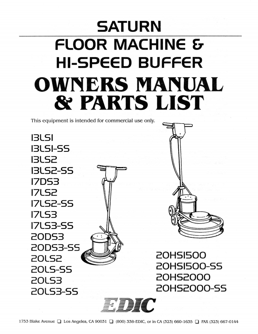 saturn20LS-manual操作与维护手册