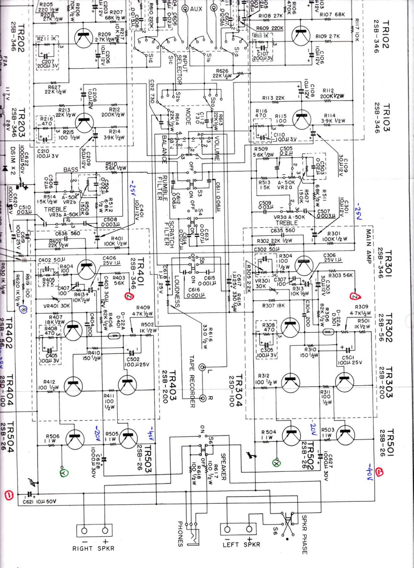 schematicsla200lafayetter维修电器原理图