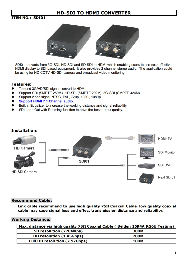 sdi01-操作说明书手册