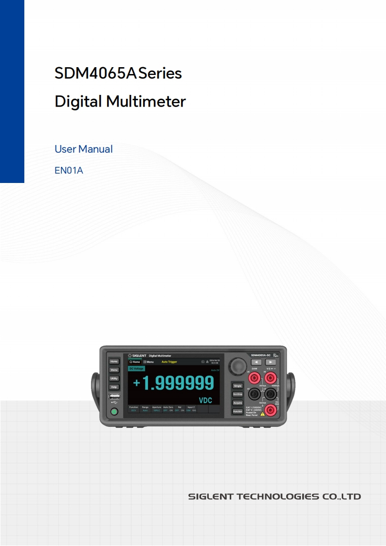 sdm4065a-操作说明书手册