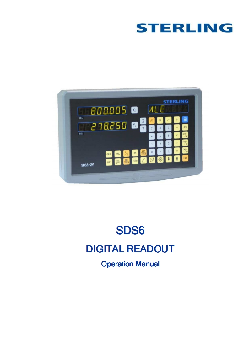 sds6_操作说明书手册