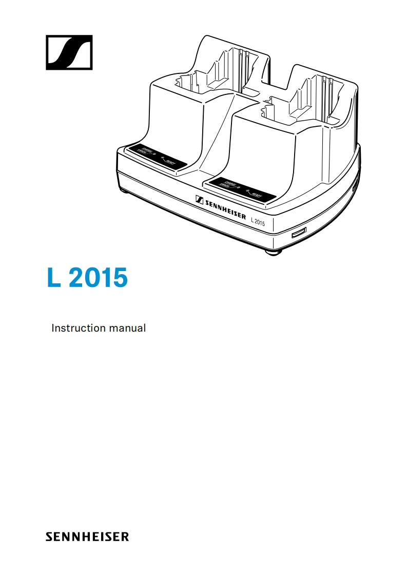 sennheiserL2015操作说明书手册