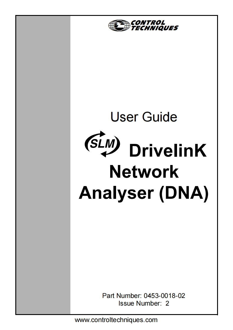 servoregelaars-max-slm-drivelink-network-analyser-dna-安装操作说明书手册-en-iss2-0453-0018-02