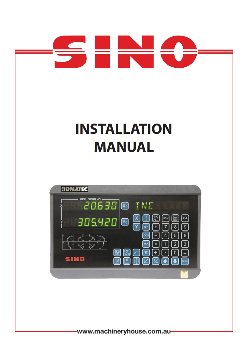sino-assembly_操作说明书手册