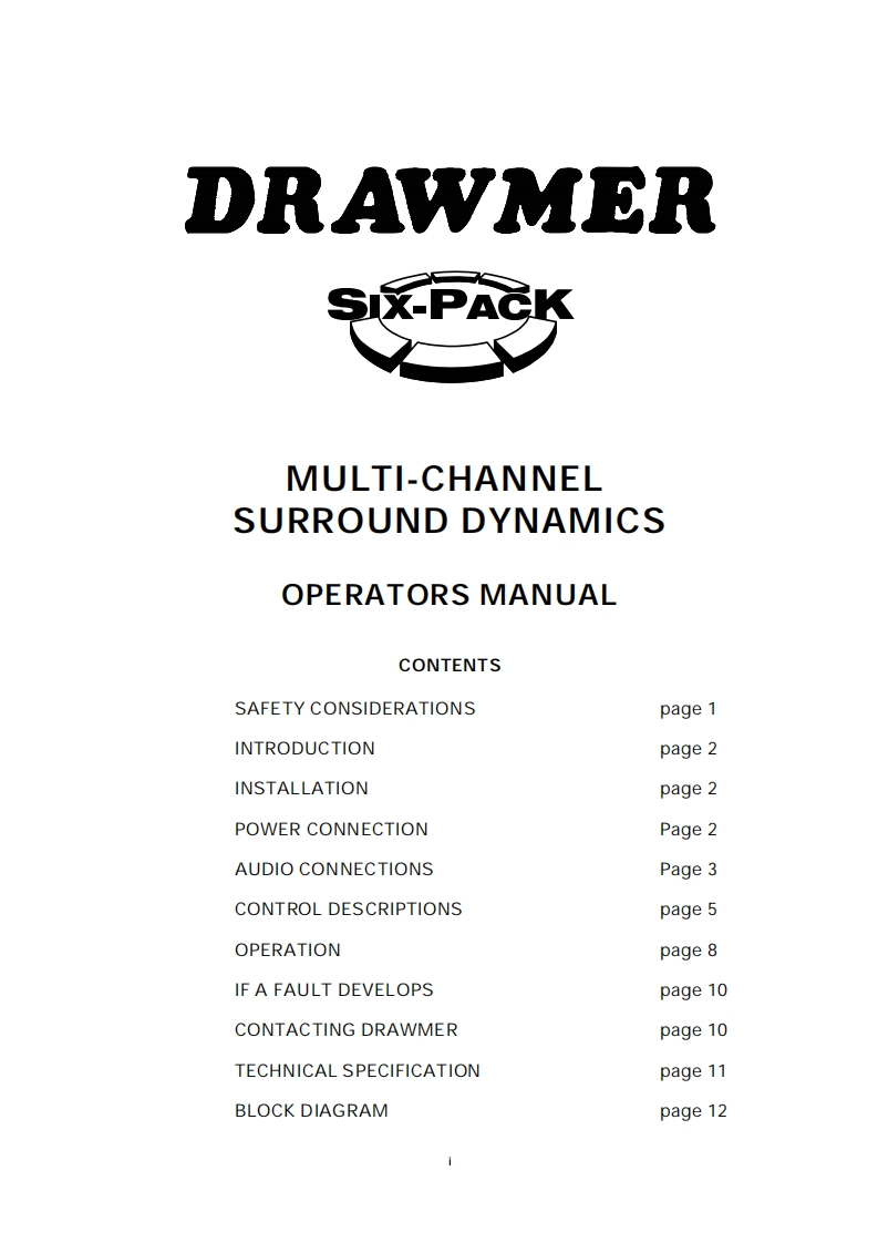 sixpack_操作说明书手册