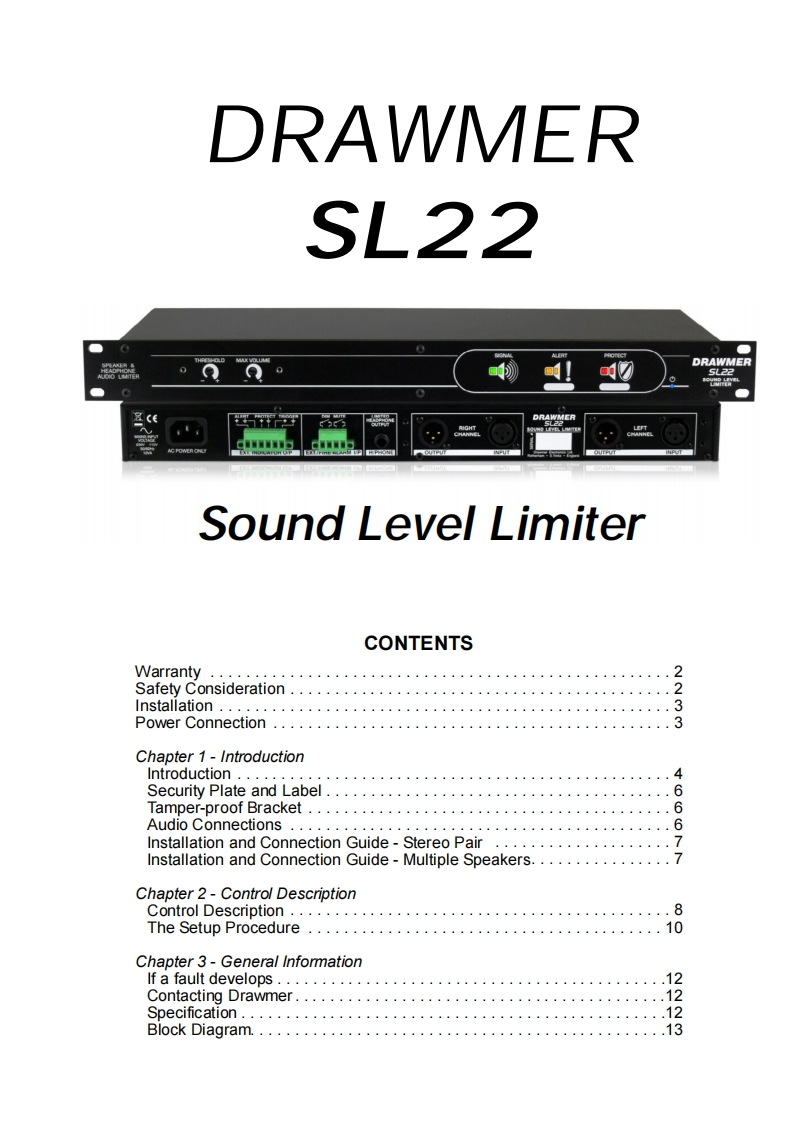 sl22_操作说明书手册