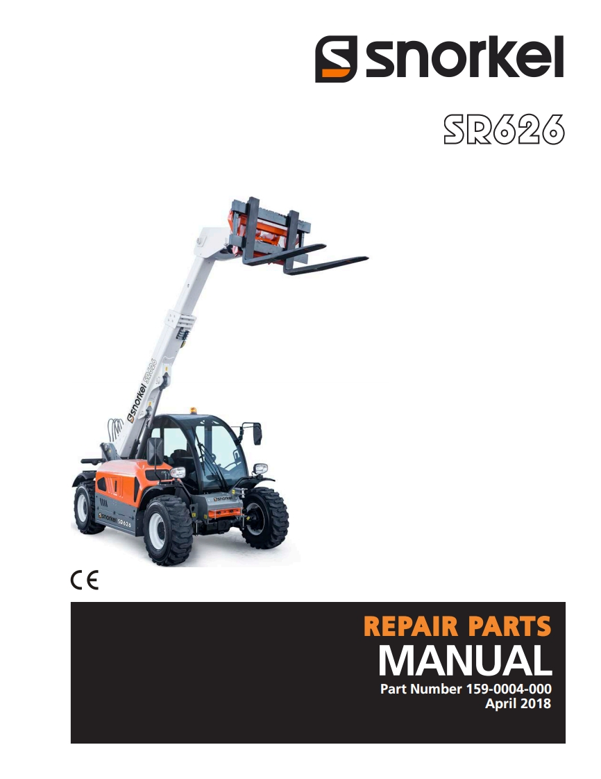 snorkel-sr626维修与零部件说明书手册