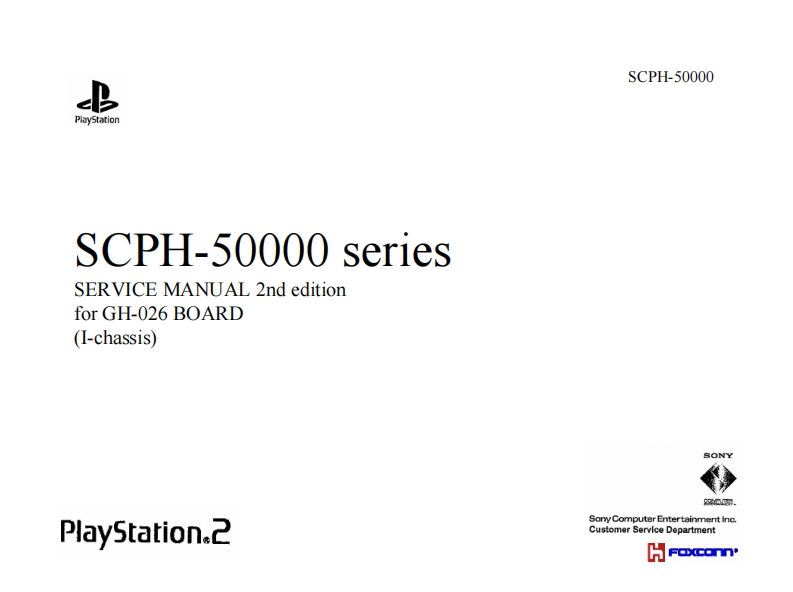 sony-ps2-scph-50000_series_service_manual维修说明书手册电器原理图_gh-026-找手册网